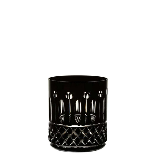 Copo de Cristal Whisky Strauss Preto - 4 unidades