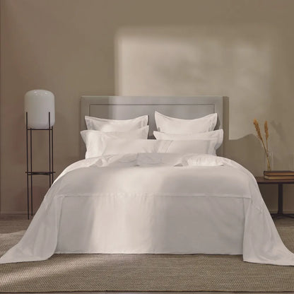 Capa de Duvet Queen 300 fios 100% Algodão Egípcio Vercelli Branco