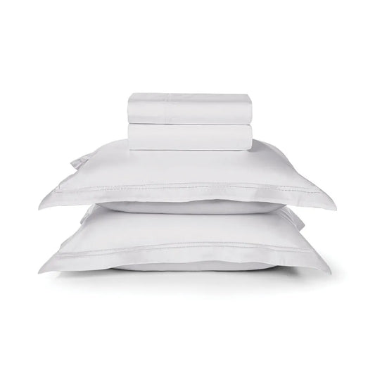 Jogo de Cama Queen Trussardi 300 Fios Cetim 100% Algodão Egípcio Galieno Branco