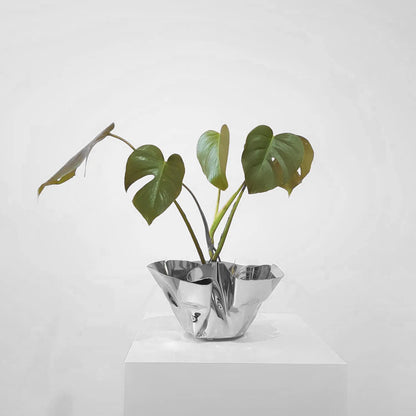 Cachepot / Fruteira ou Champanheira Fiori em Inox