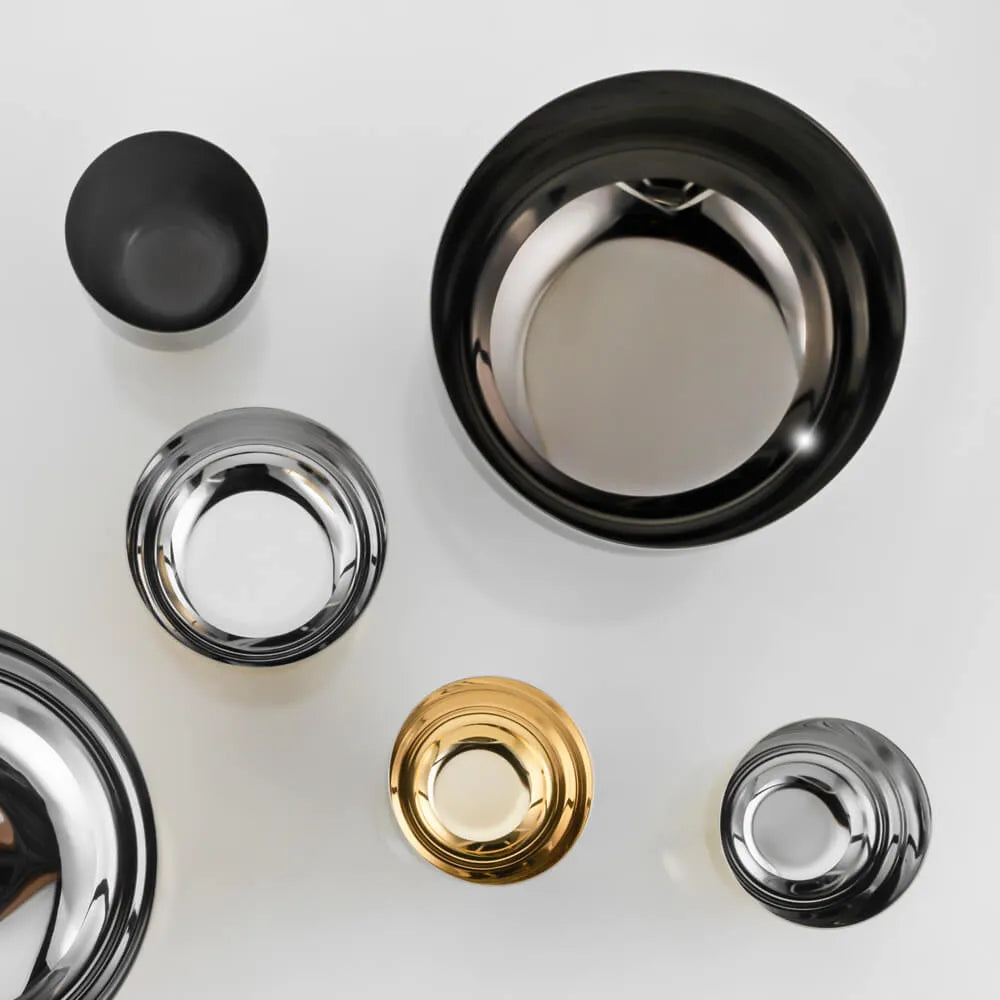 Cachepot / Porta aperitivos Boreal Pequeno em Inox