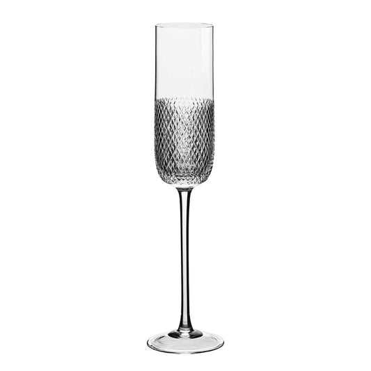 Jogo de 6 Taças de Cristal Strauss Champagne - Diamante