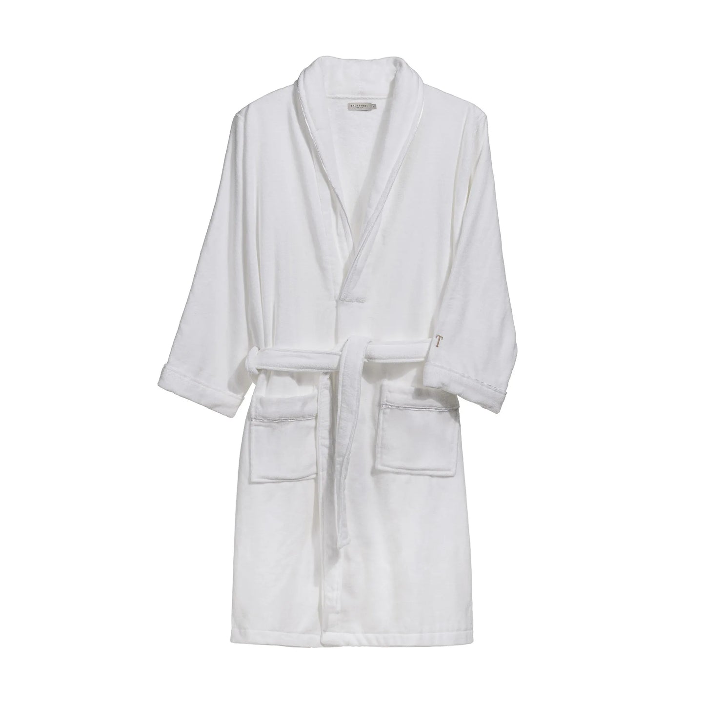 Roupão feminino 100% Algodão Branco - Tamanho M