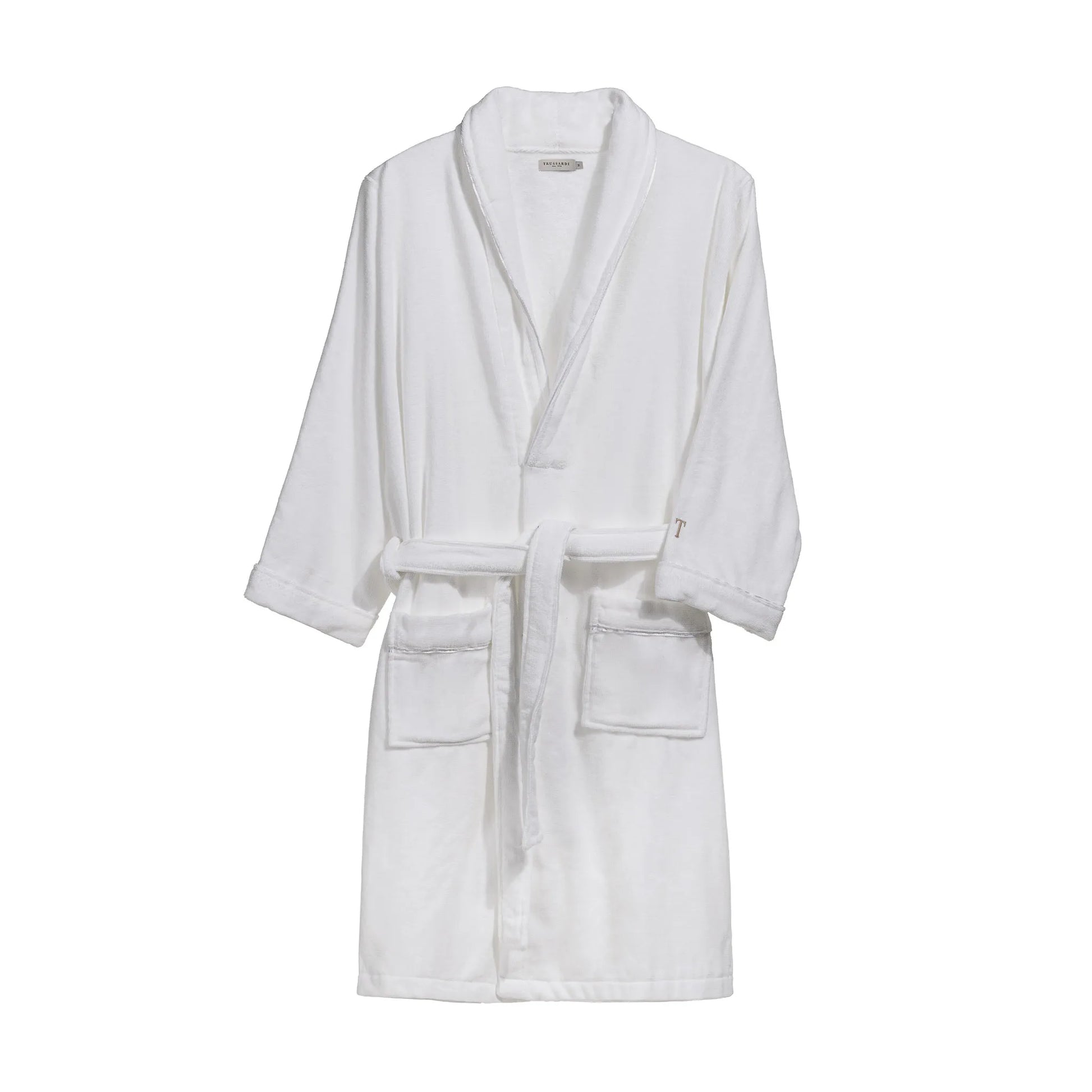 Roupão feminino 100% Algodão Branco - Tamanho M