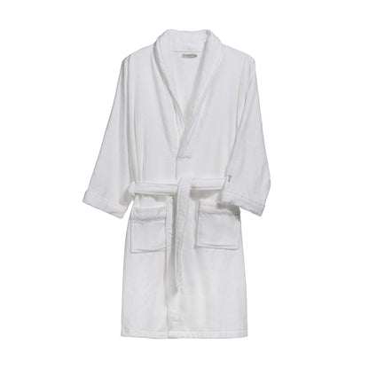 Roupão feminino 100% Algodão Branco - Tamanho M