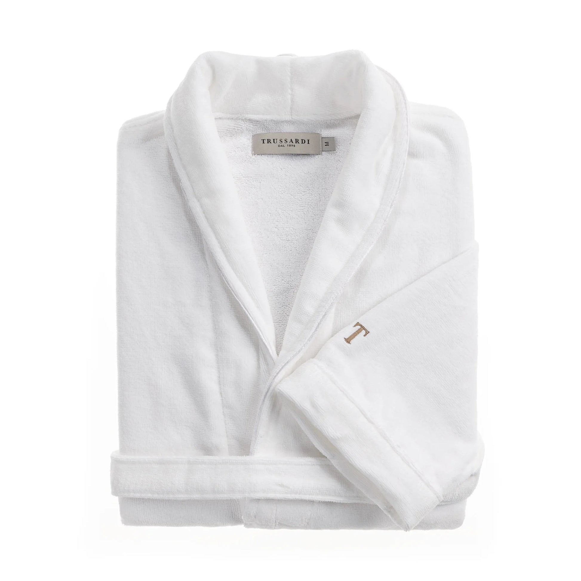 Roupão feminino 100% Algodão Branco - Tamanho M