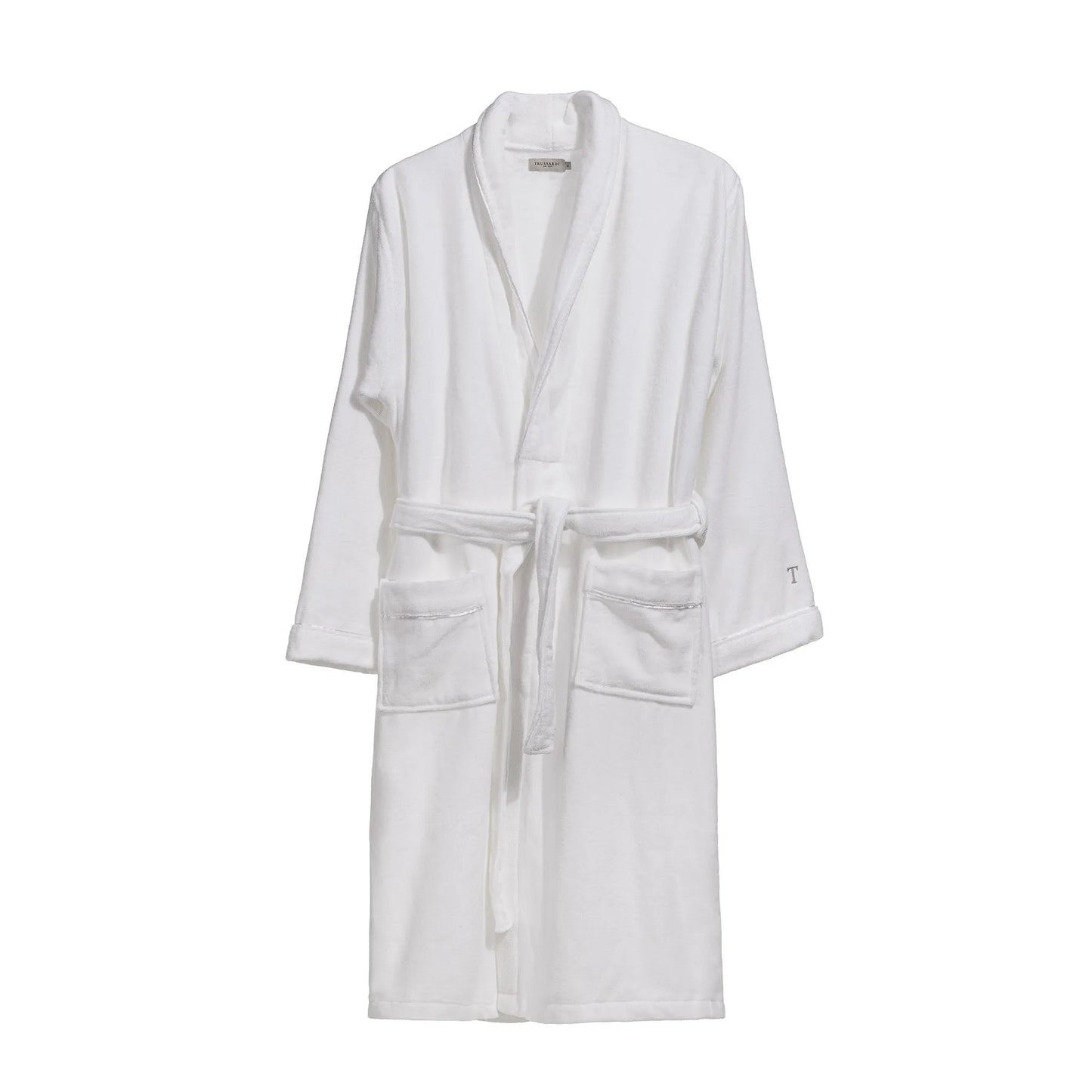 Roupão feminino 100% Algodão Branco - Tamanho P