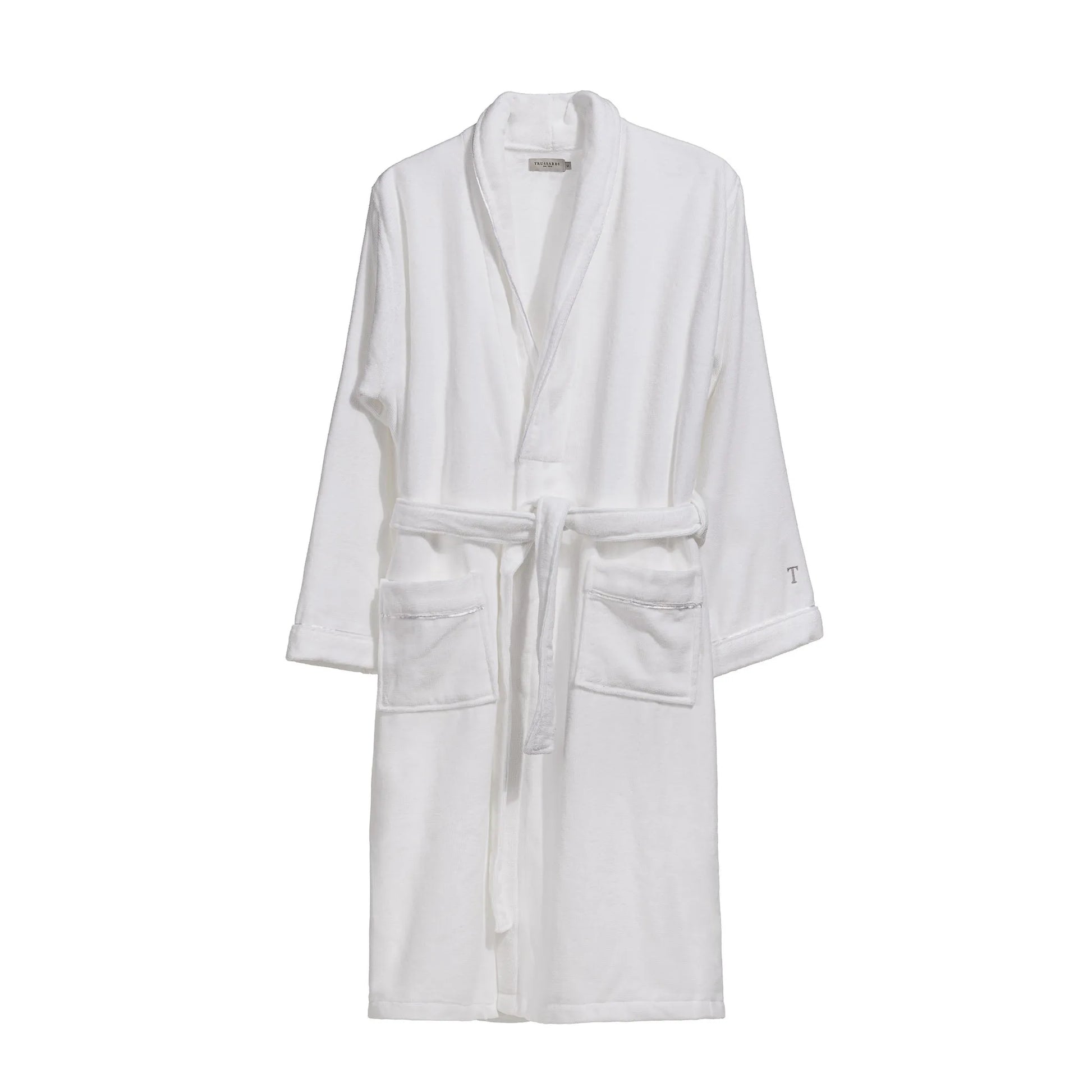 Roupão feminino 100% Algodão Branco - Tamanho P