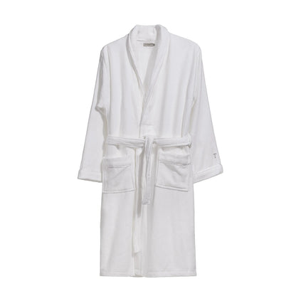Roupão feminino 100% Algodão Branco - Tamanho P
