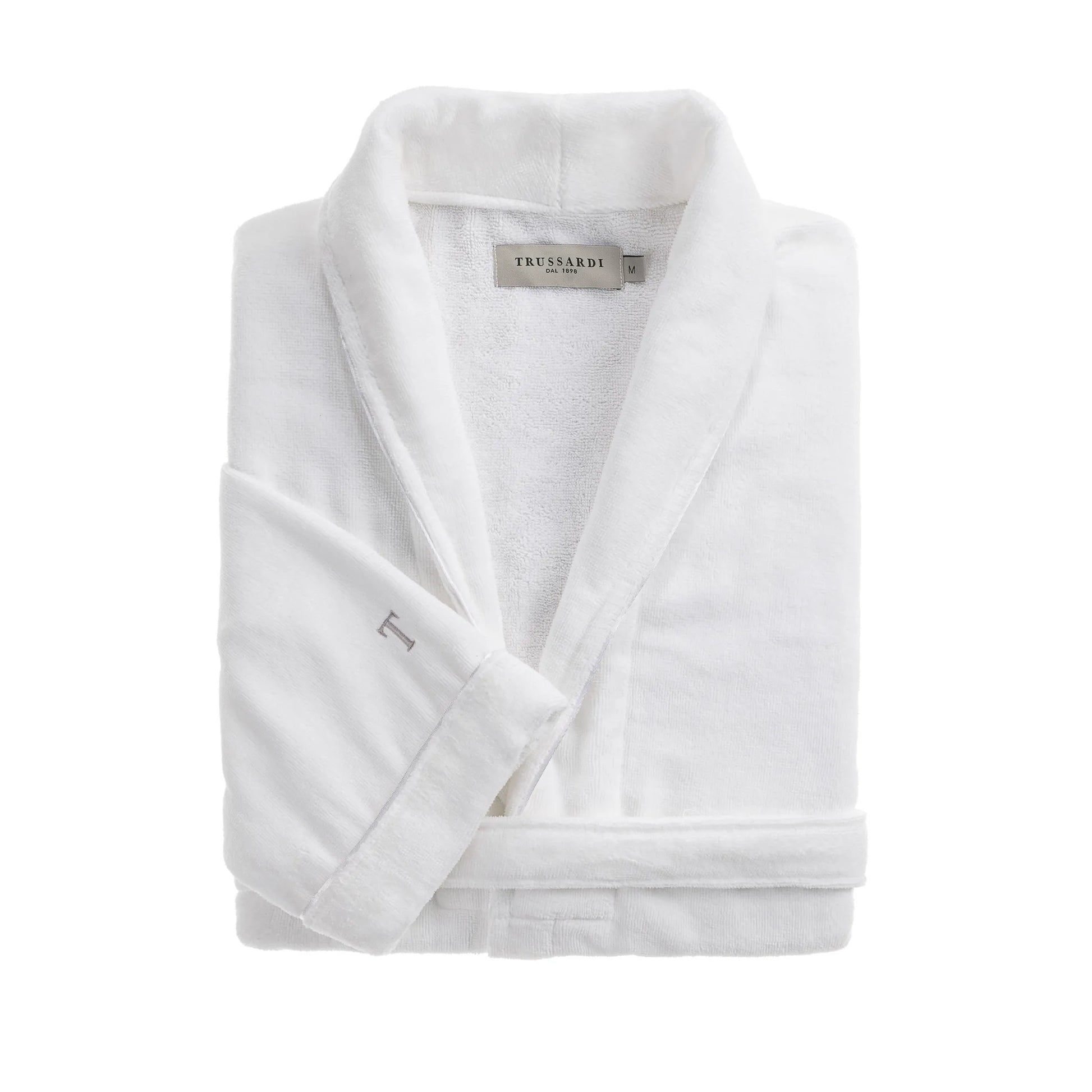 Roupão feminino 100% Algodão Branco - Tamanho P