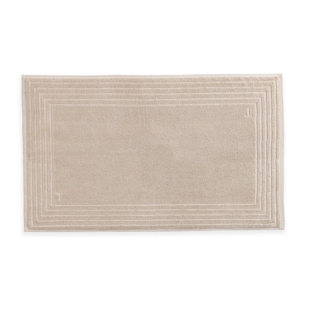 Toalha de Piso Trussardi 100% Algodão Linee Nocciola